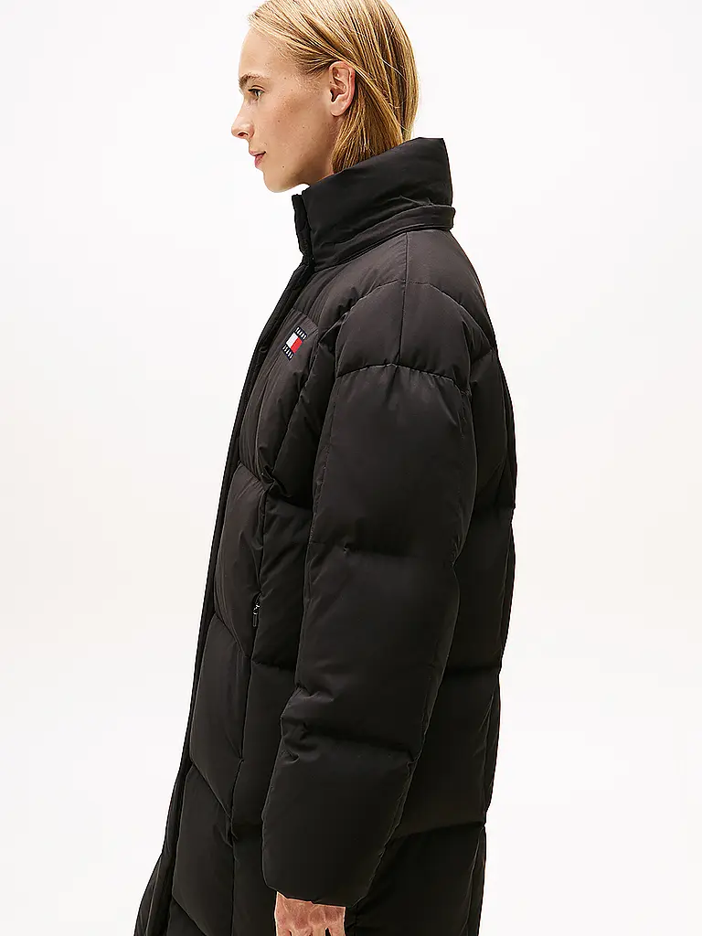 TOMMY JEANS | Mantel TJW ALASKA GRID | Schwarz