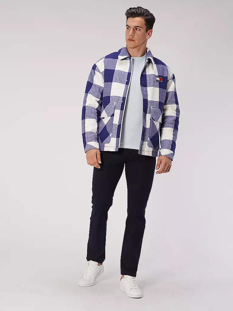 TOMMY JEANS | Overshirt TJM BUFFALLO | blau