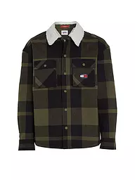 TOMMY JEANS | Overshirt | olive