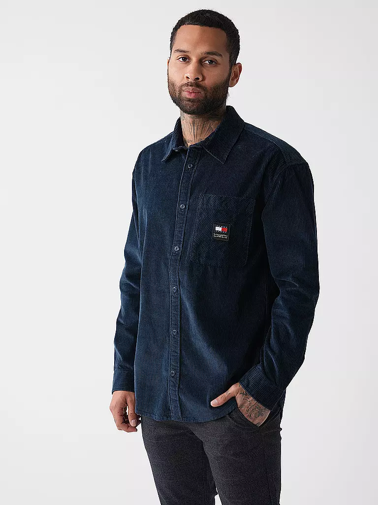 TOMMY JEANS | Overshirt | dunkelblau