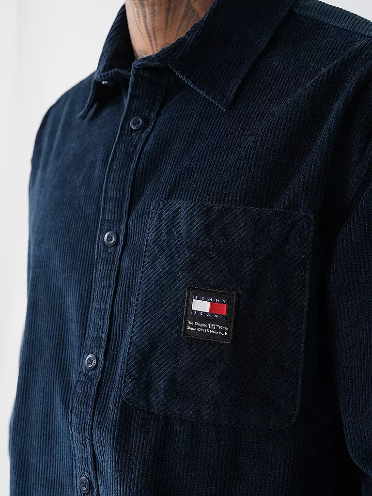 TOMMY JEANS | Overshirt | dunkelblau