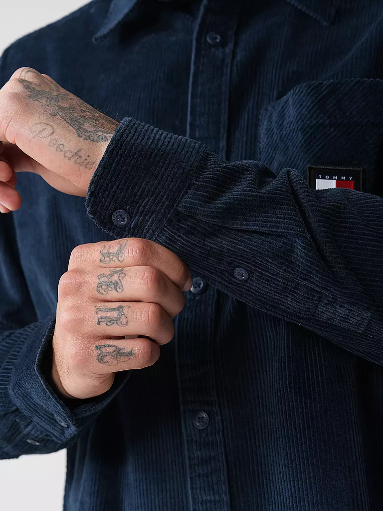 TOMMY JEANS | Overshirt | dunkelblau