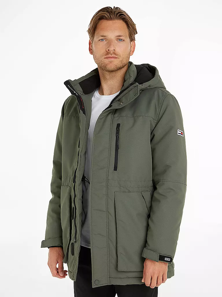 TOMMY JEANS | Parka | grün