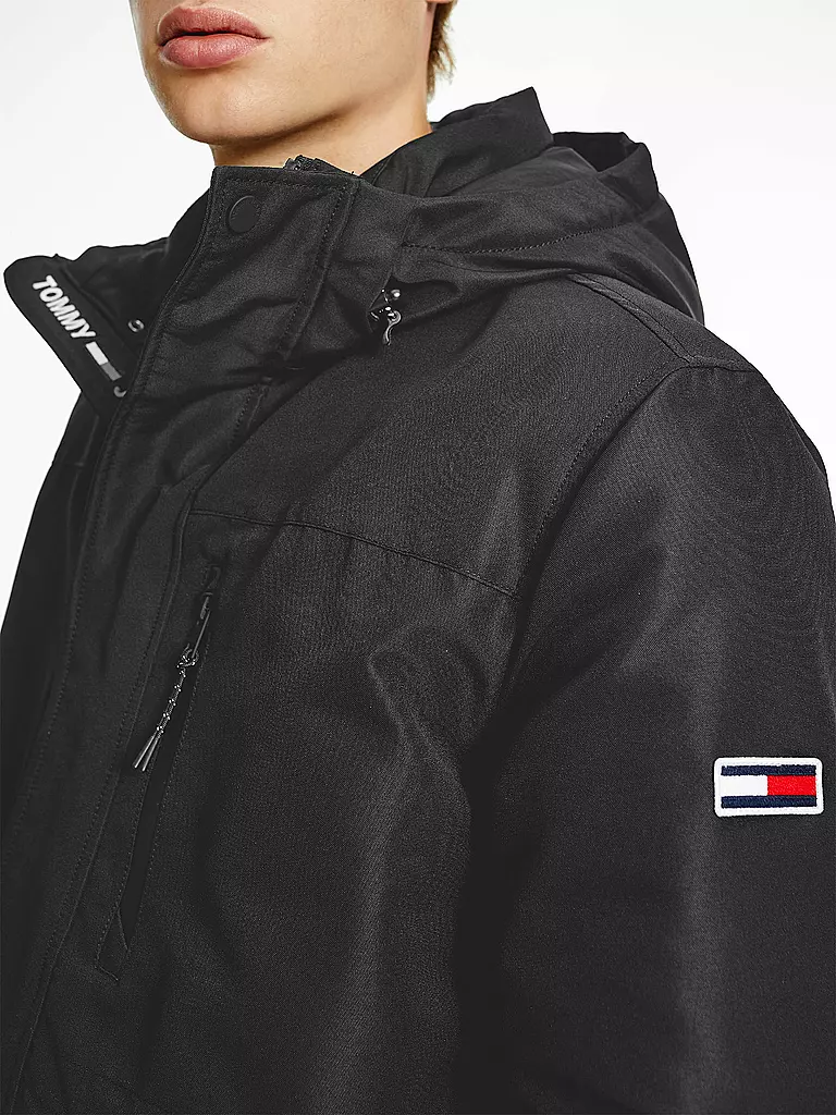 TOMMY JEANS | Parka | schwarz