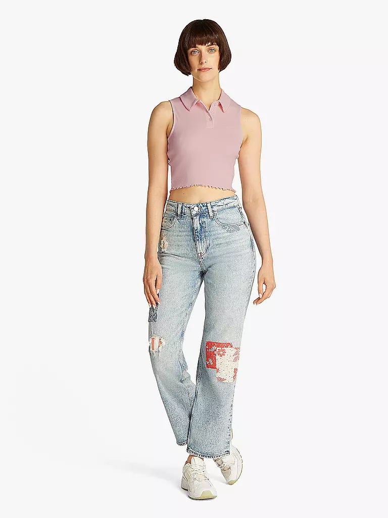 TOMMY JEANS | Poloshirt | rosa