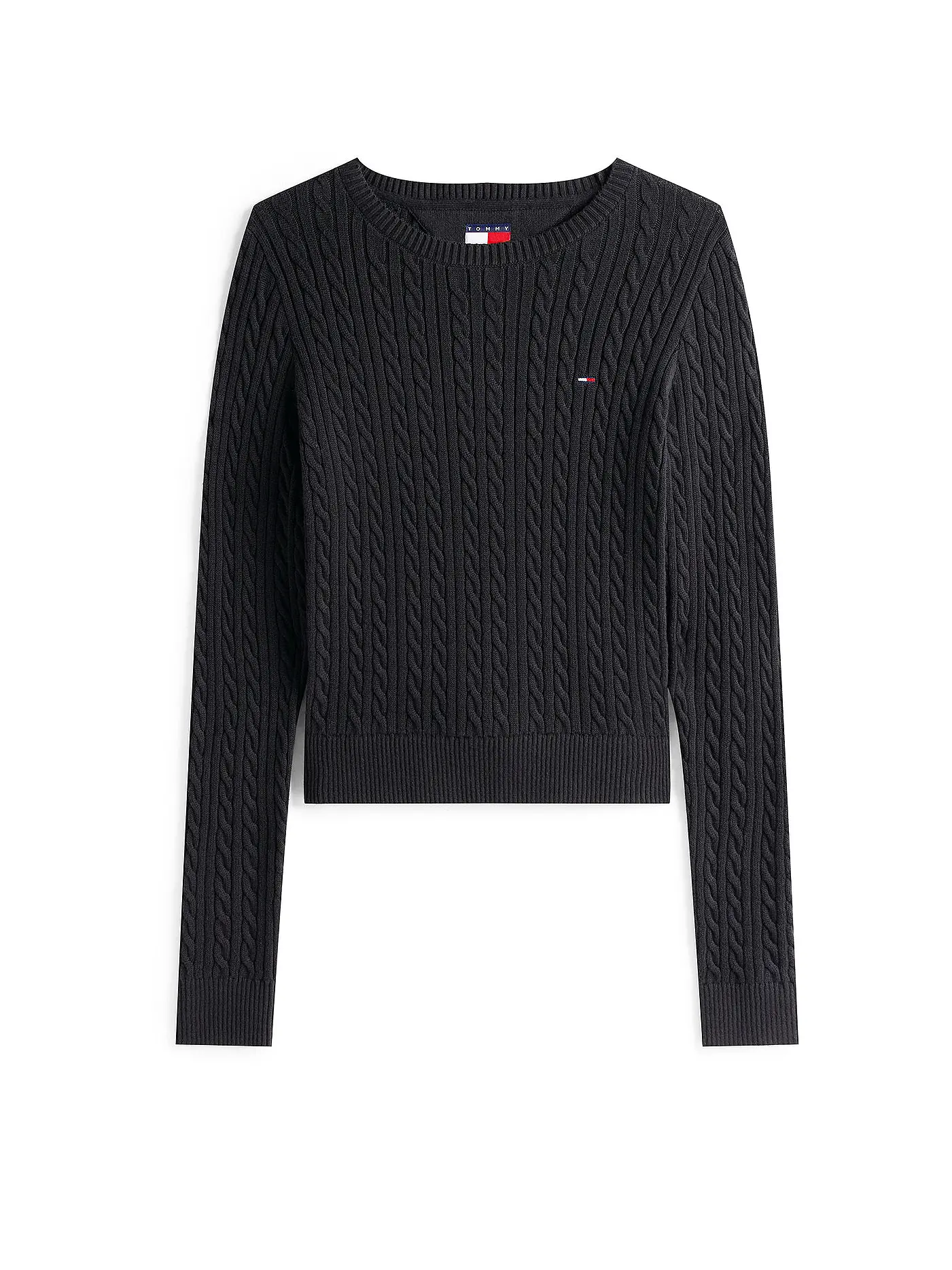 TOMMY JEANS | Pullover  | schwarz