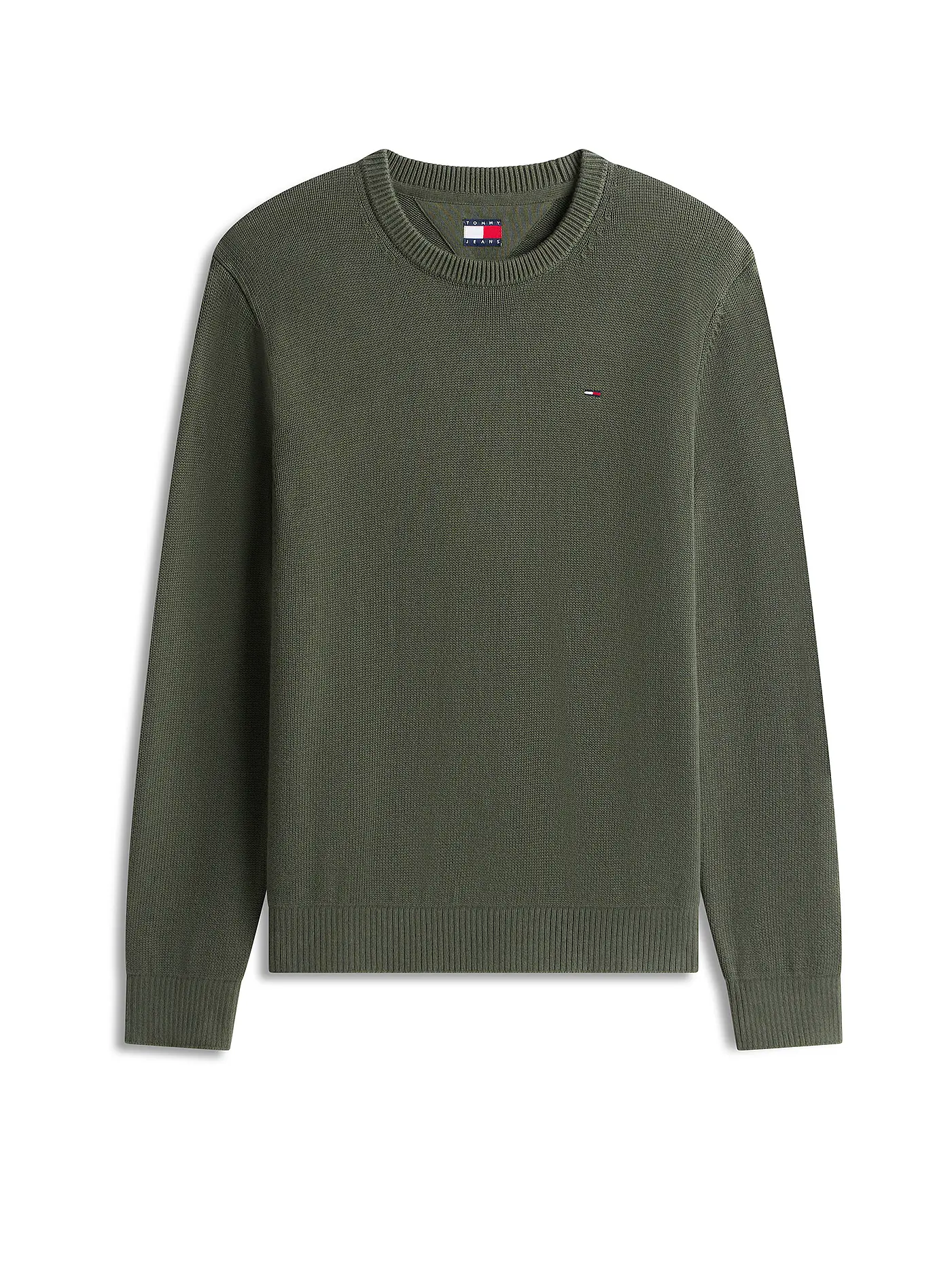 TOMMY JEANS | Pullover  | dunkelgrün