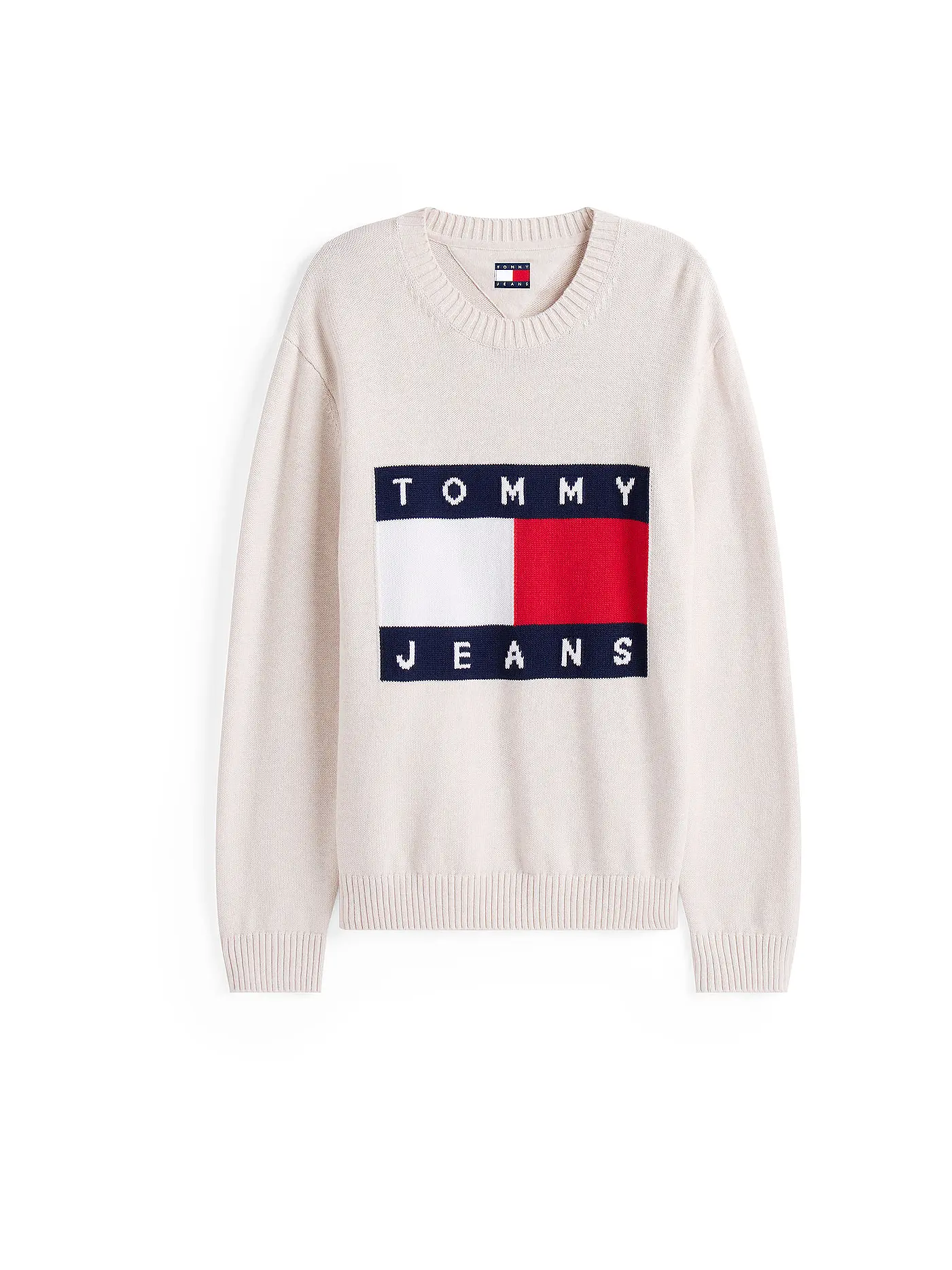 TOMMY JEANS | Pullover  | creme
