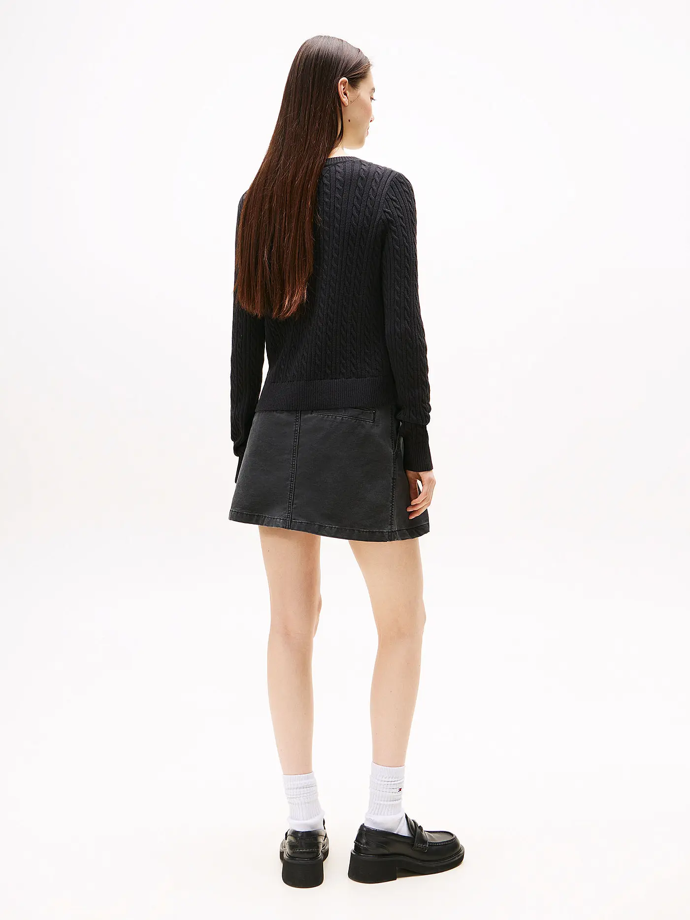 TOMMY JEANS | Pullover  | schwarz