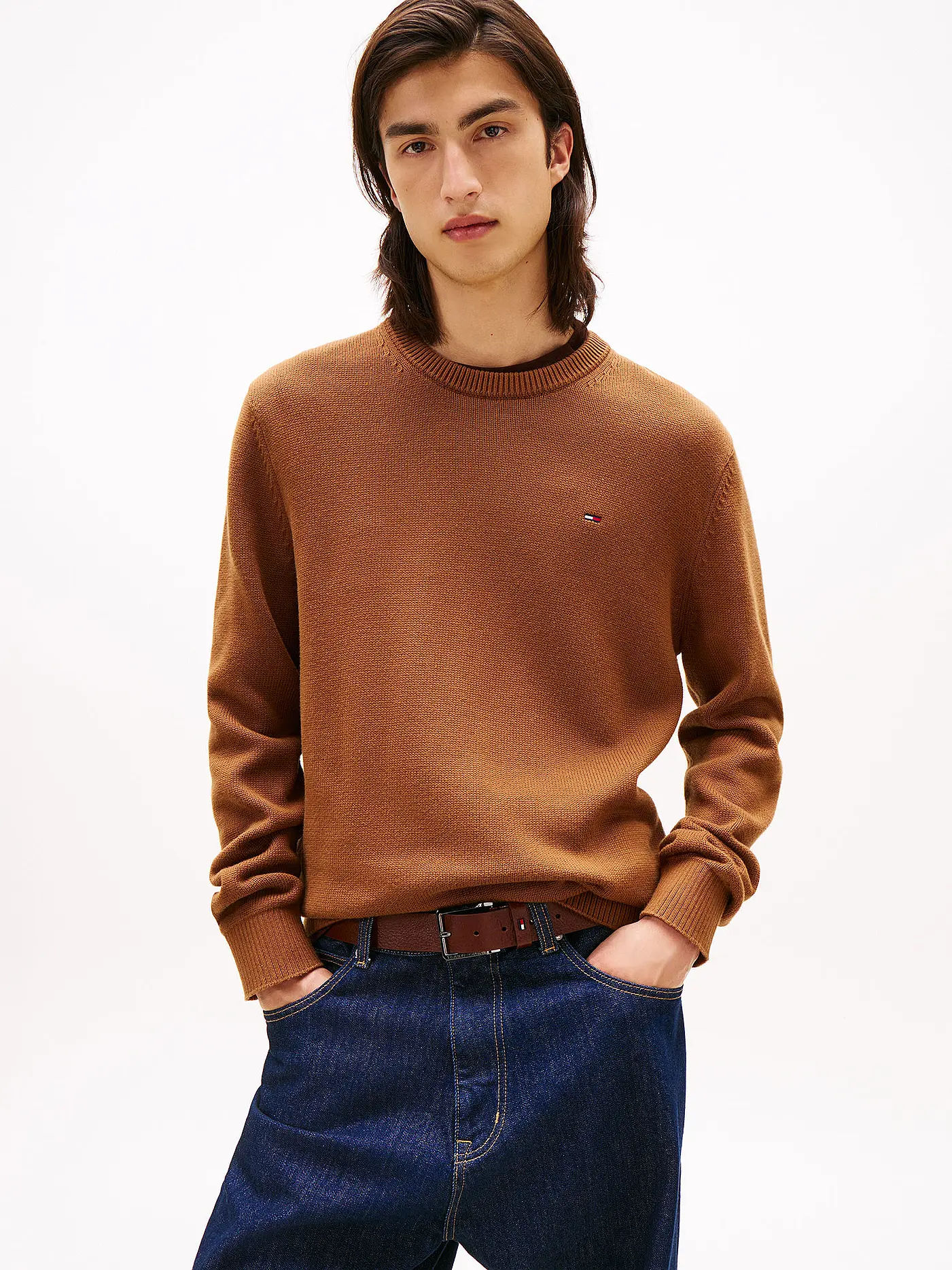 TOMMY JEANS | Pullover  | beige