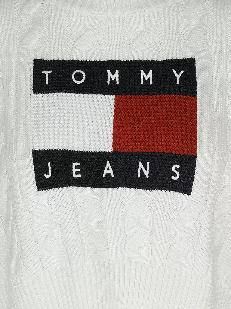 TOMMY JEANS | Pullover  | creme