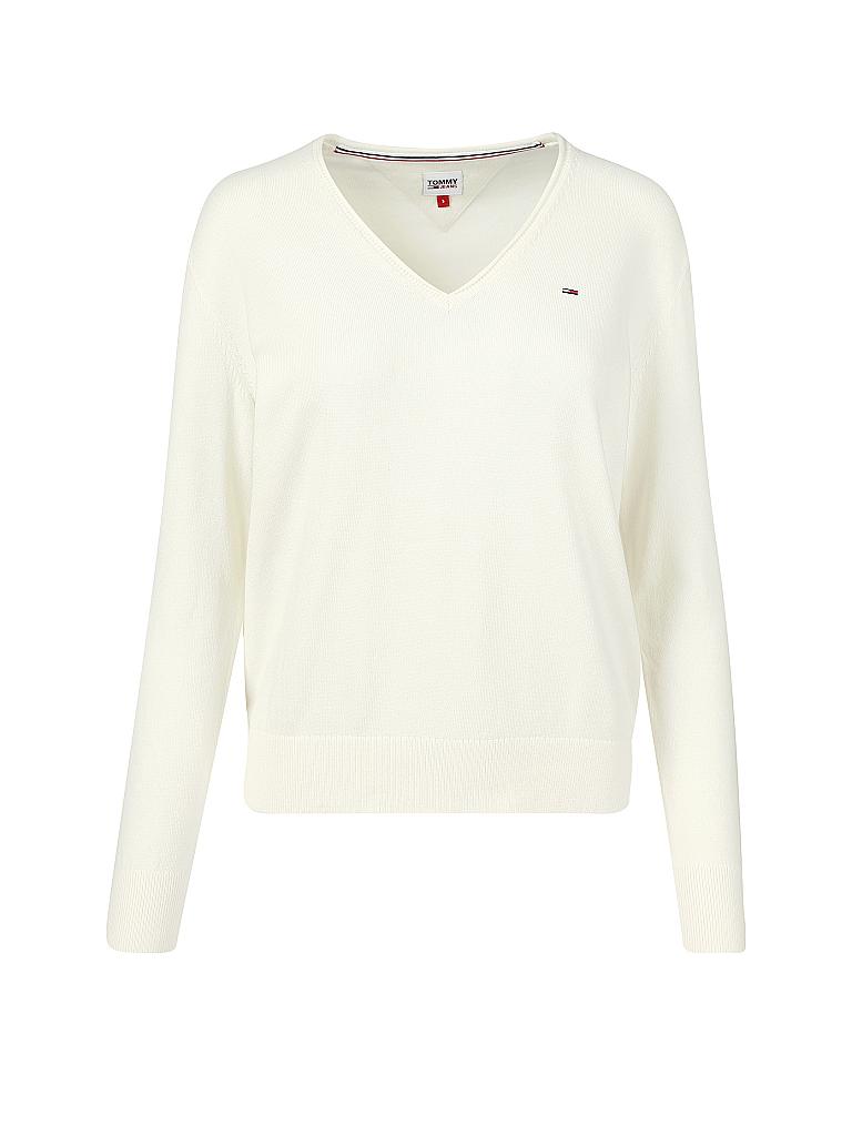 TOMMY JEANS | Pullover | weiß