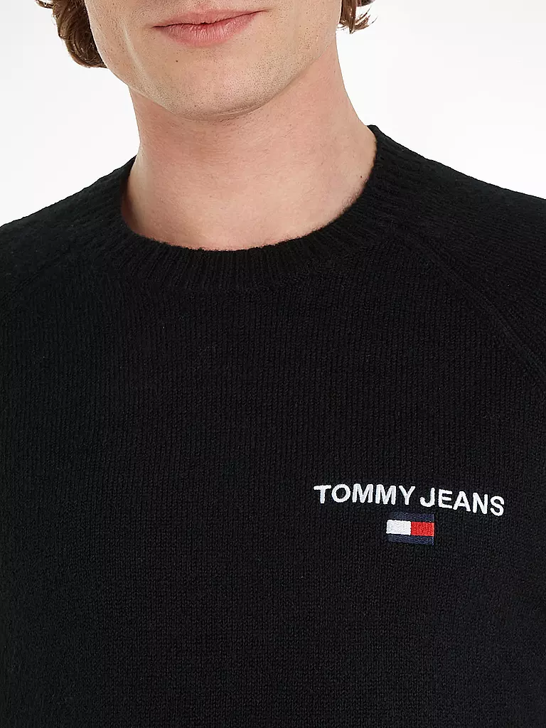 TOMMY JEANS | Pullover | schwarz