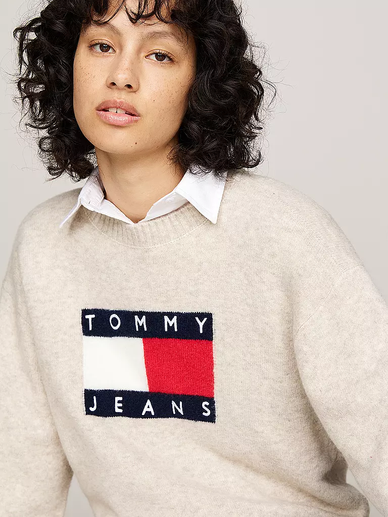 TOMMY JEANS | Pullover | dunkelblau