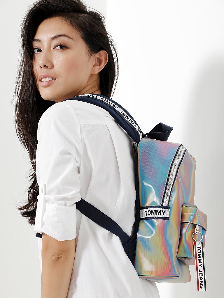 TOMMY JEANS | Rucksack "Rainbow" | bunt