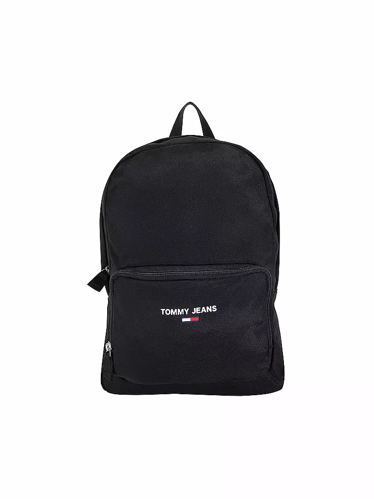 TOMMY JEANS | Rucksack Backpack Essential | schwarz