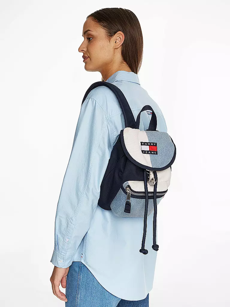 TOMMY JEANS | Rucksack HERITAGE | blau