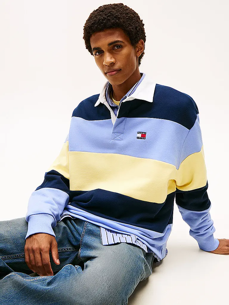 TOMMY JEANS | Rugby-Sweater | Bunt