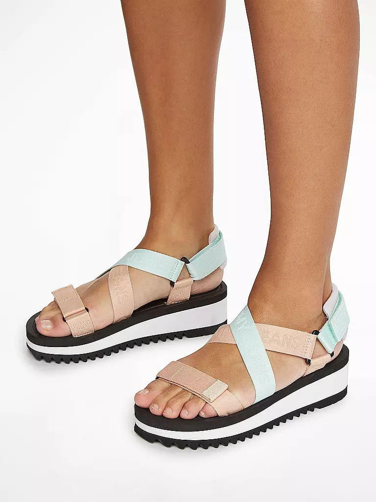 TOMMY JEANS | Sandalen | rosa