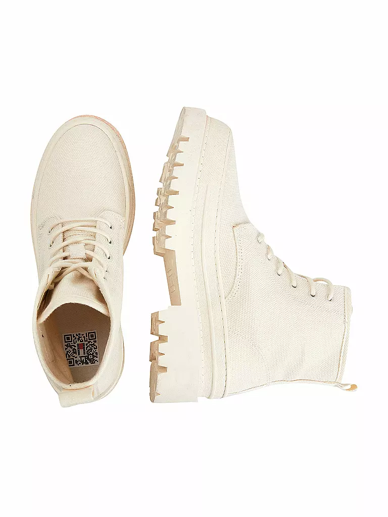 TOMMY JEANS | Schnürstiefel | beige