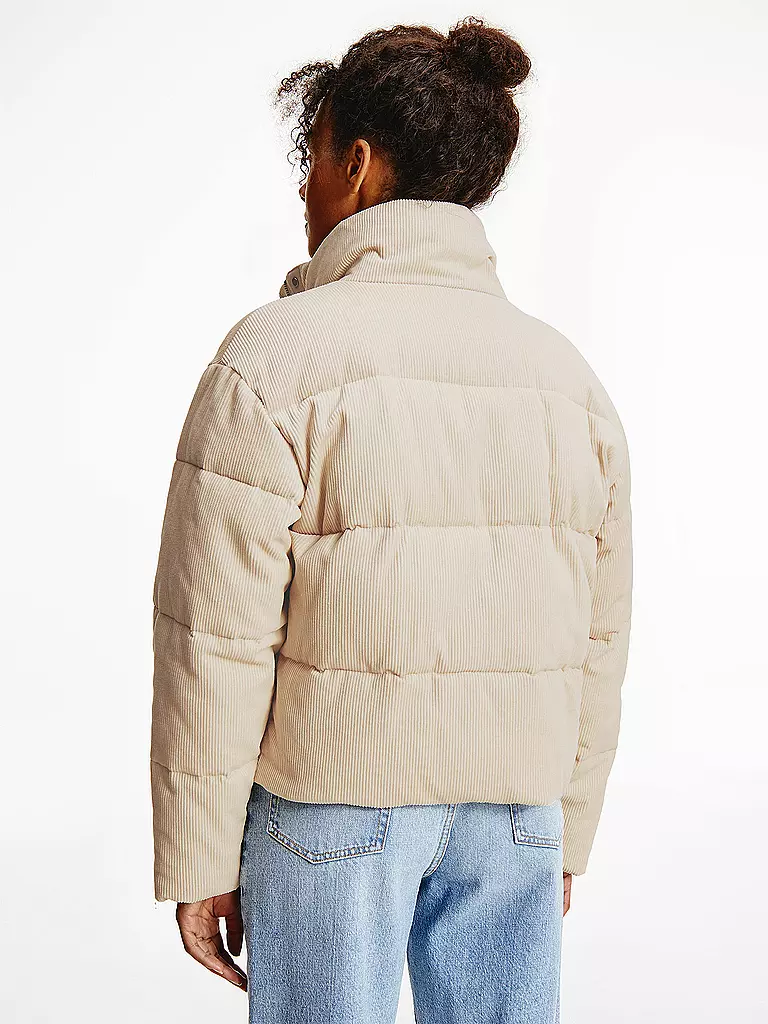 TOMMY JEANS | Steppjacke Cord | creme