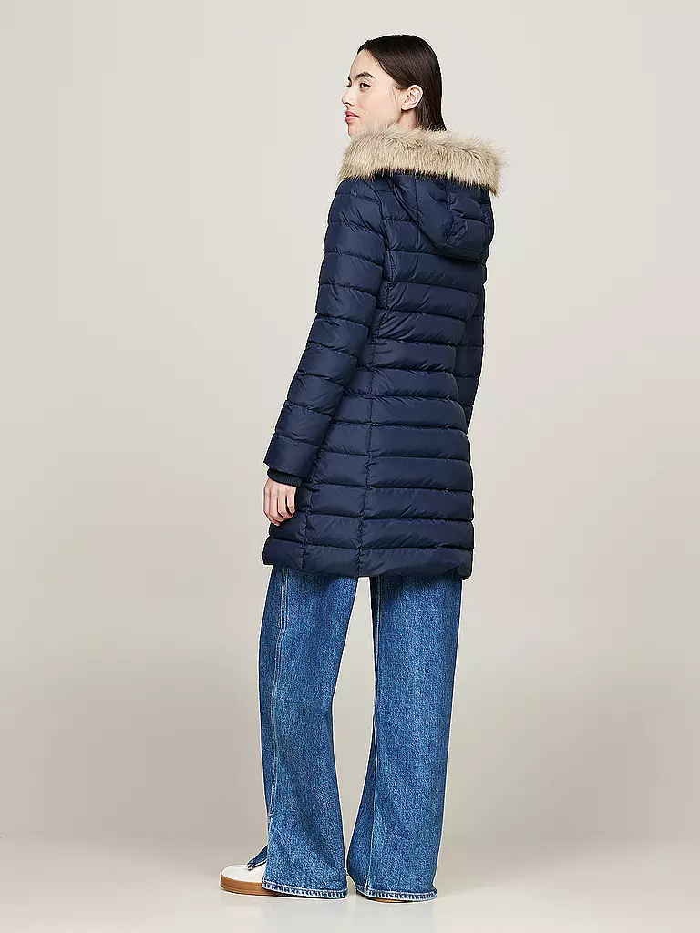 TOMMY JEANS | Steppmantel | dunkelblau