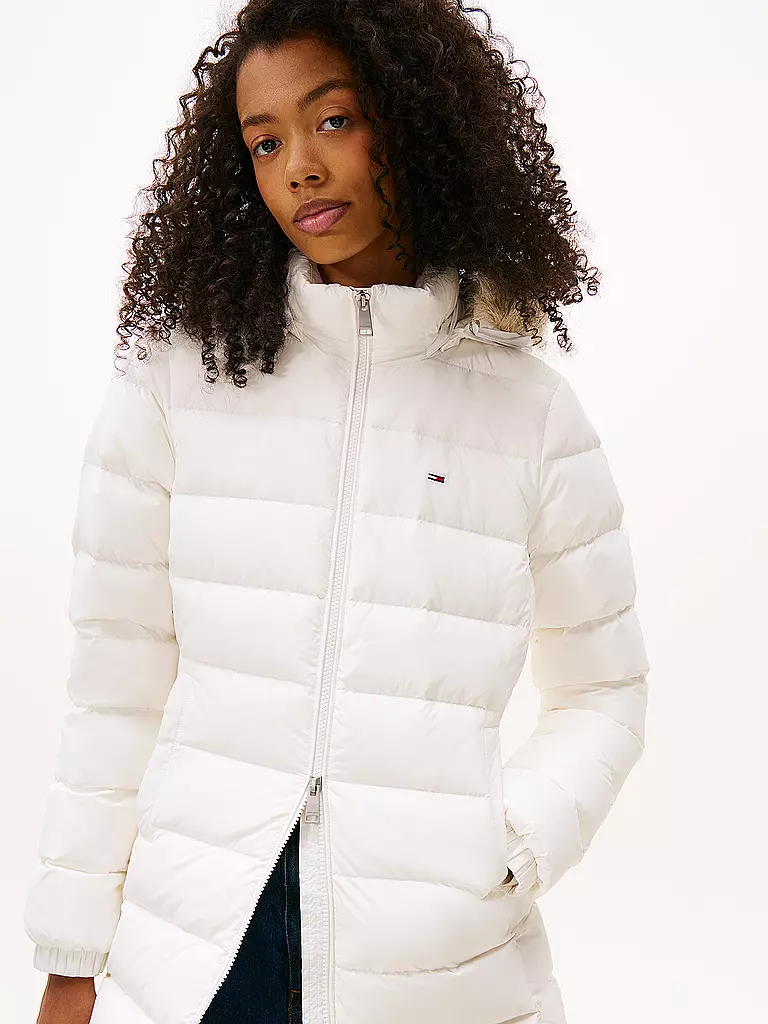 TOMMY JEANS | Steppmantel | creme
