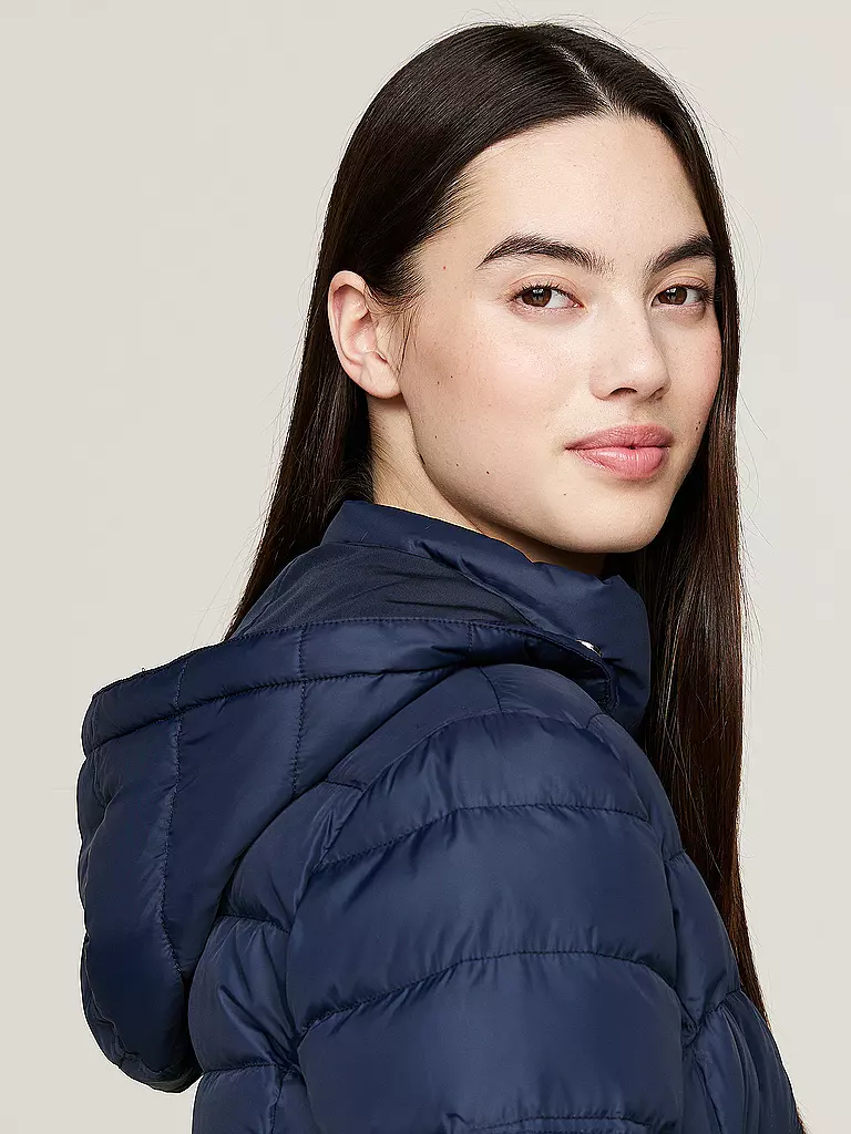TOMMY JEANS | Steppmantel | dunkelblau