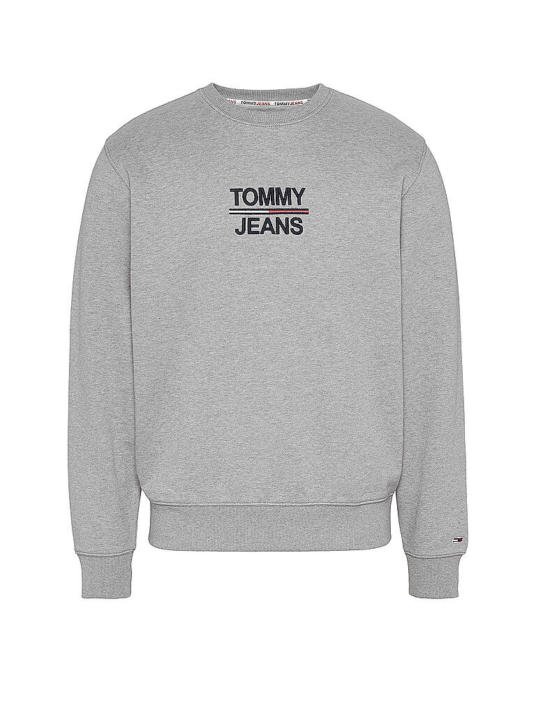 TOMMY JEANS | Sweater | grau