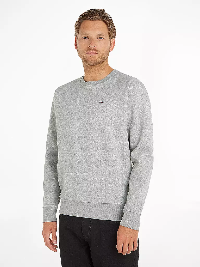 TOMMY JEANS | Sweater | grau