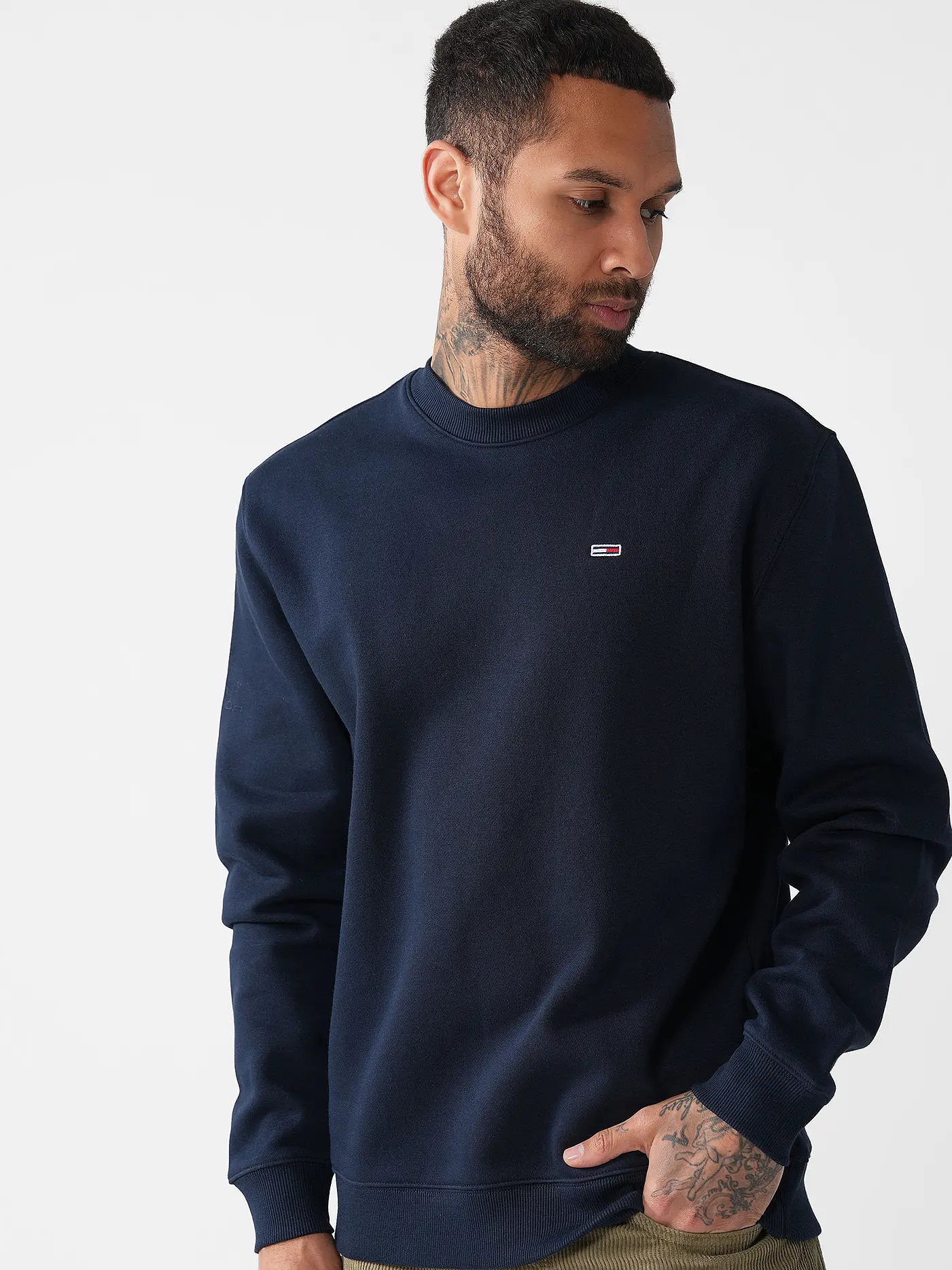 TOMMY JEANS | Sweater | dunkelblau