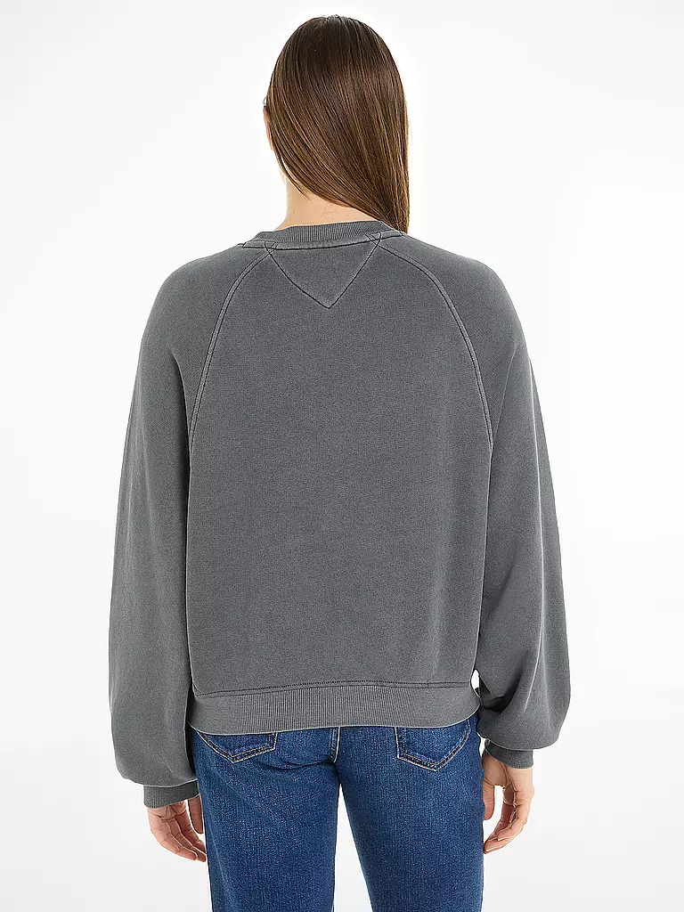 TOMMY JEANS | Sweater | grau