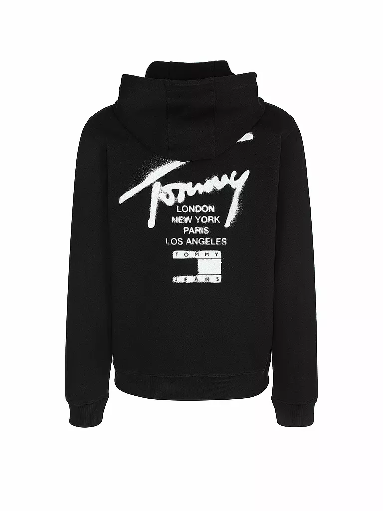 TOMMY JEANS | Sweatjacke | schwarz