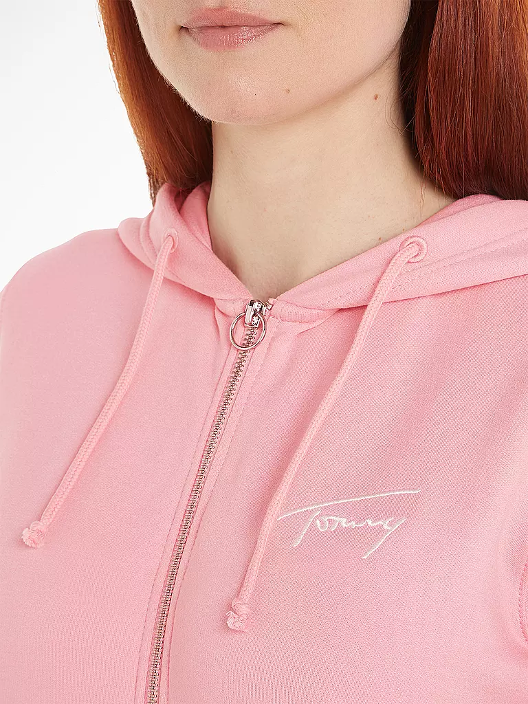 TOMMY JEANS | Sweatjacke | rosa