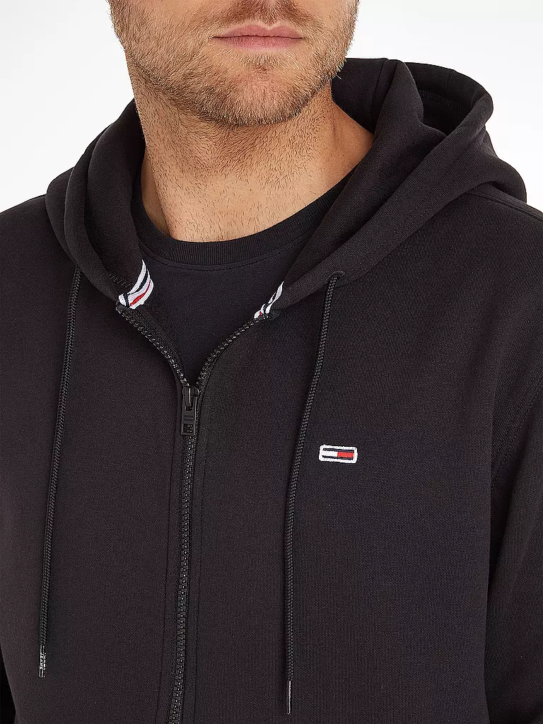 TOMMY JEANS | Sweatjacke | schwarz