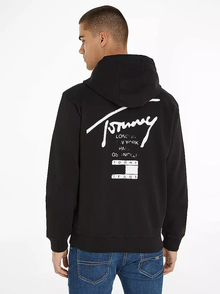 TOMMY JEANS | Sweatjacke | schwarz