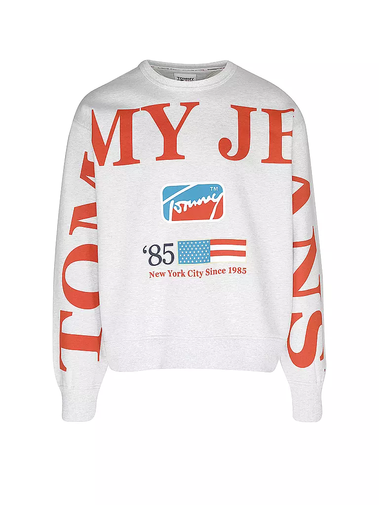 TOMMY JEANS | Sweatshirt | grau