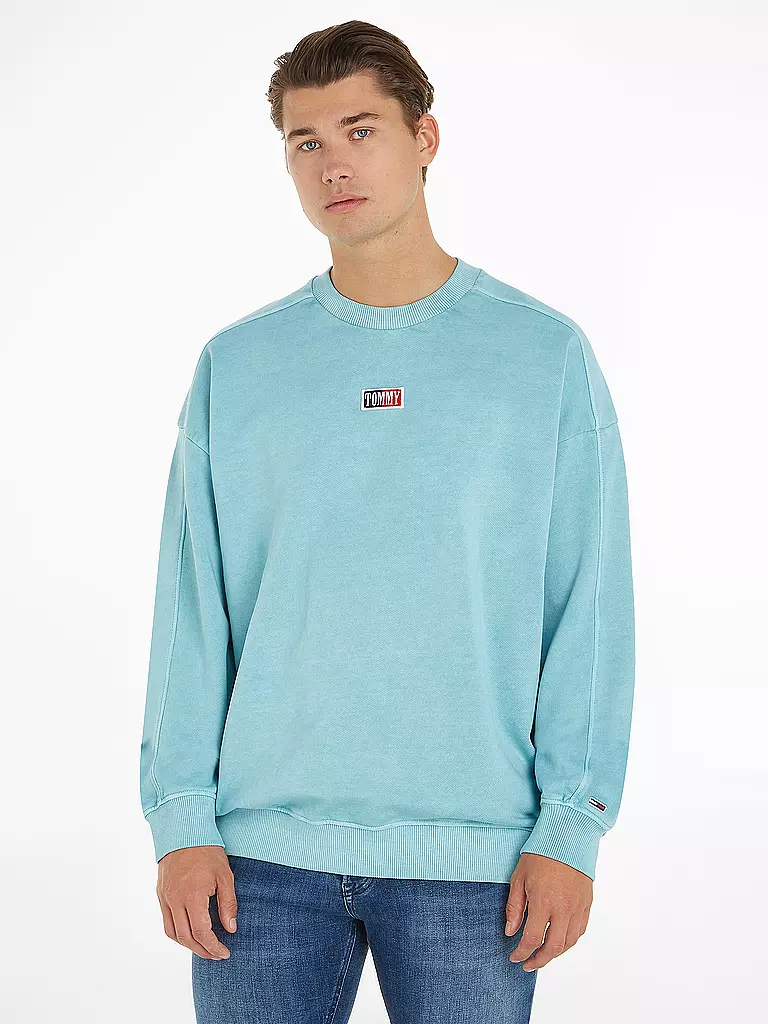 TOMMY JEANS | Sweatshirt | türkis