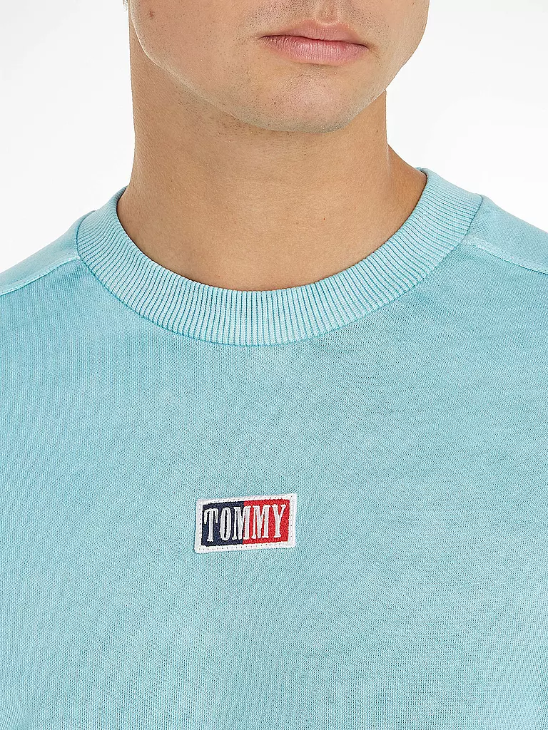 TOMMY JEANS | Sweatshirt | türkis