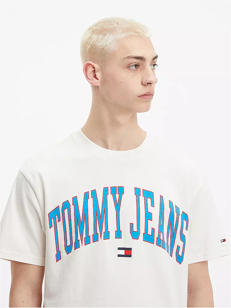 TOMMY JEANS | T Shirt CLASSIC  | weiss