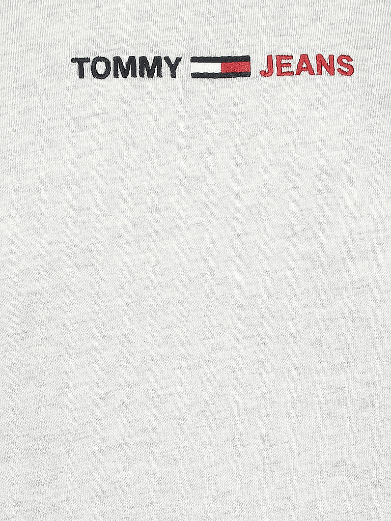 TOMMY JEANS | T Shirt Linear | grau