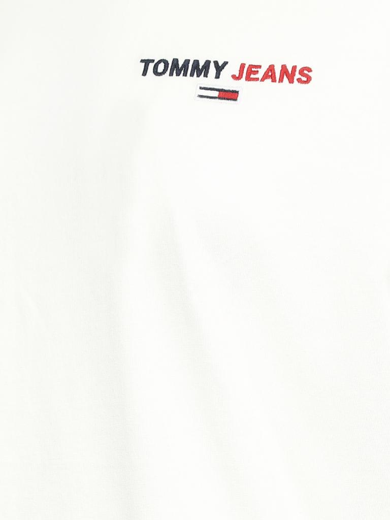 TOMMY JEANS | T Shirt Regular Fit | weiß