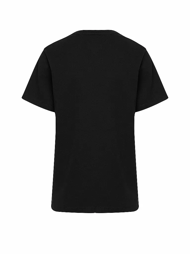 TOMMY JEANS | T Shirt Relaxed Signature | schwarz