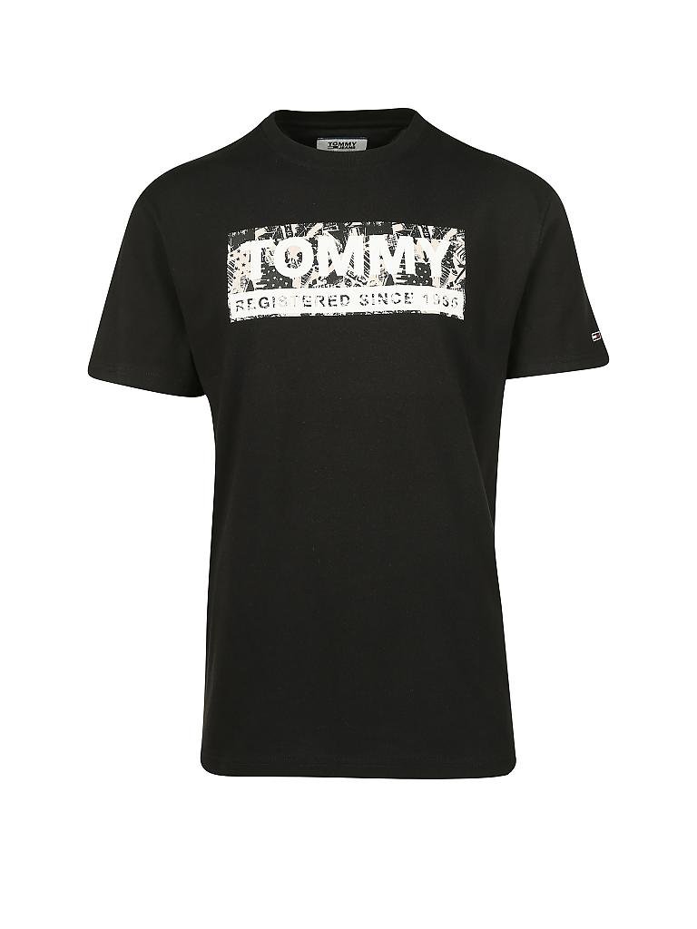 TOMMY JEANS | T Shirt | schwarz