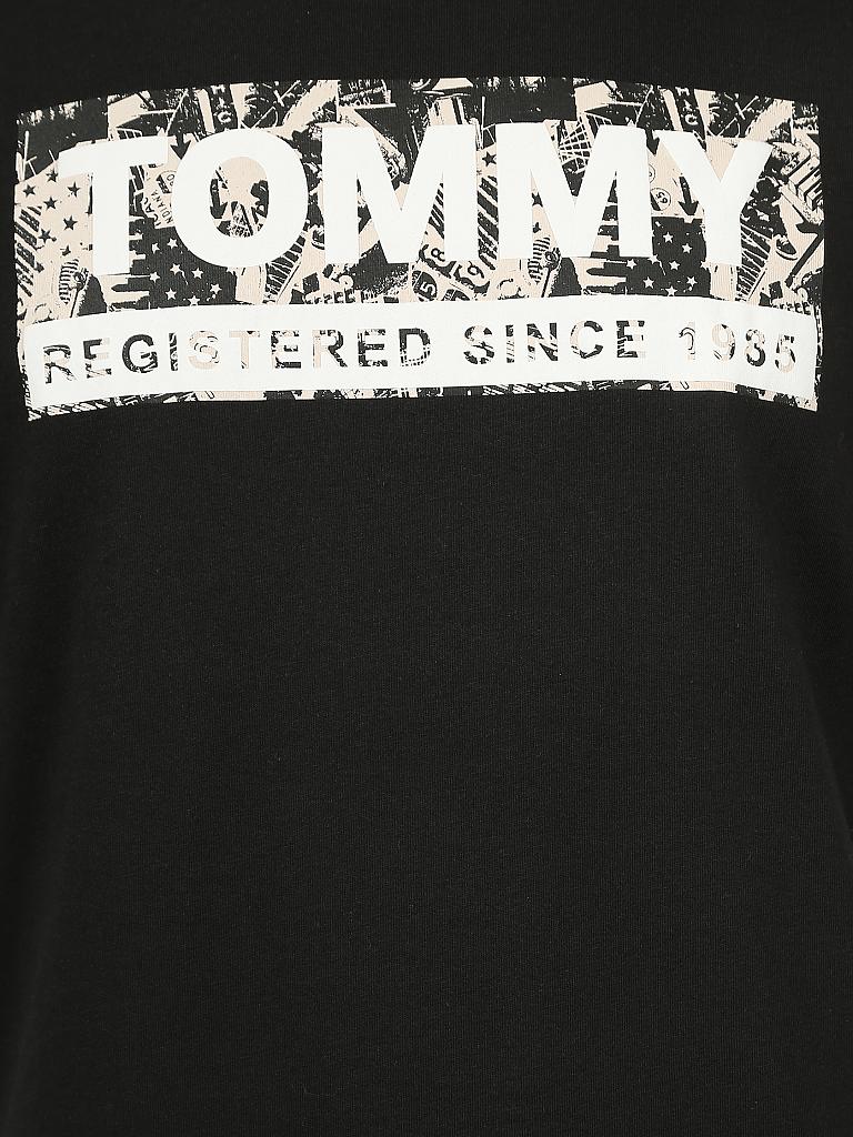 TOMMY JEANS | T Shirt | schwarz