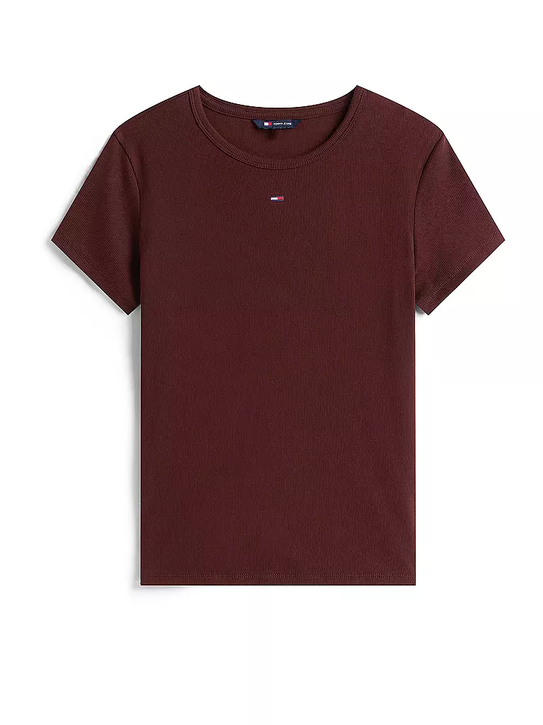 TOMMY JEANS | T-Shirt  | braun
