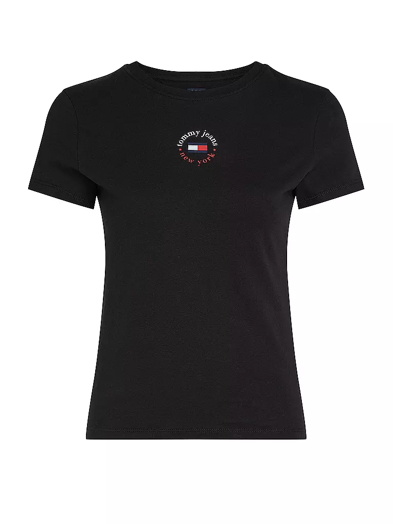 TOMMY JEANS | T-Shirt  | schwarz