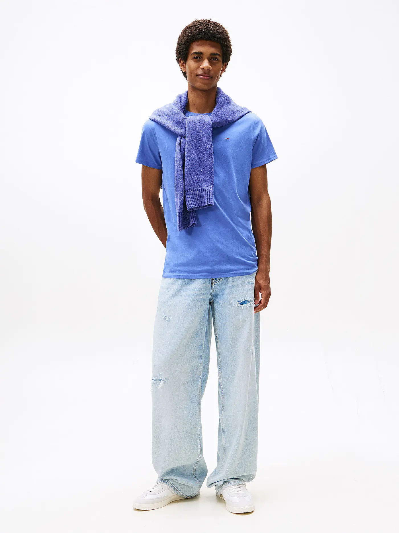 TOMMY JEANS | T-Shirt  | hellblau
