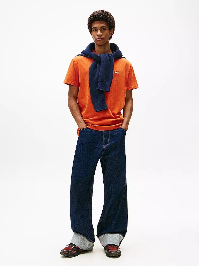 TOMMY JEANS | T-Shirt  | orange