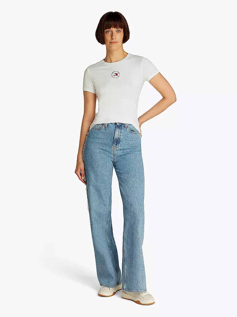 TOMMY JEANS | T-Shirt  | weiss